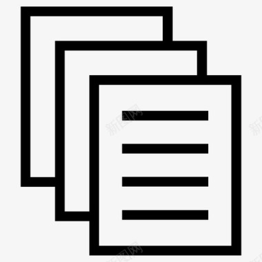 页面文档文件页图标图标