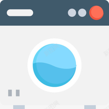 洗衣机电子22平板图标图标