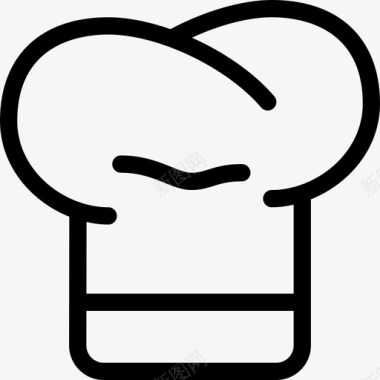 厨师厨房25直系图标图标