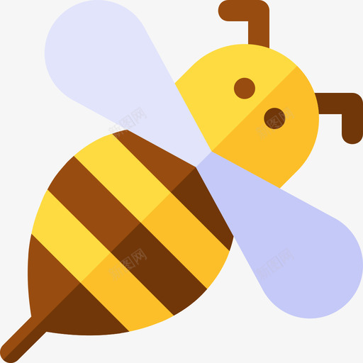 蜜蜂养殖10平坦图标svg_新图网 https://ixintu.com 养殖10 平坦 蜜蜂