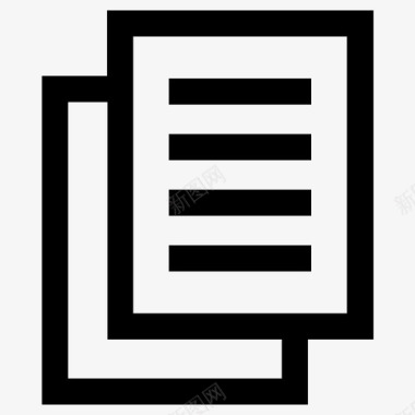 文件页文件纸注释页文件页图标图标