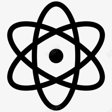 原子危险核图标图标