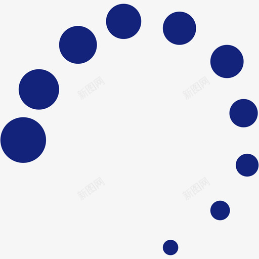 agilesvg_新图网 https://ixintu.com agile 线性 扁平 精美 简约 单色 圆润 loading dot 点 circle