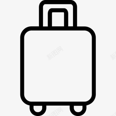 旅行箱航空4直线型图标图标