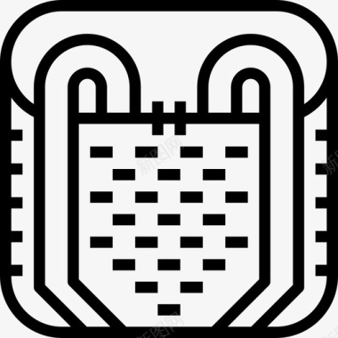 背包奇幻维京人游戏2直线型图标图标