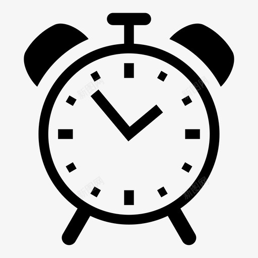 闹钟时间计时器图标svg_新图网 https://ixintu.com 呼叫灯时钟扬声器行李箱聊天列表 时间 计时器 闹钟
