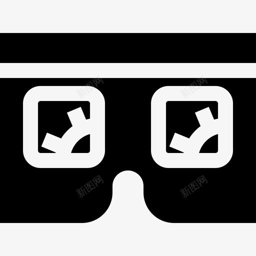 虚拟现实眼镜360视图8填充图标svg_新图网 https://ixintu.com 360视图8 填充 虚拟现实眼镜
