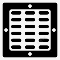 暗盒盒式空调空调机组空调图标高清图片