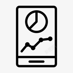 流量销售图表营销业务销售图标高清图片
