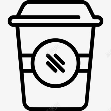 咖啡商务149直系图标图标