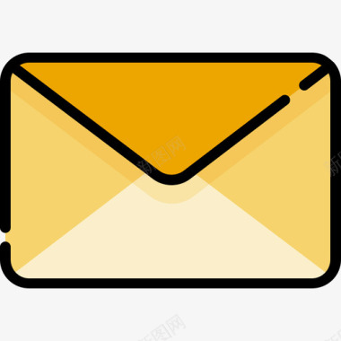 电子邮件用户界面26线颜色图标图标
