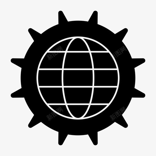 全局internet联机图标svg_新图网 https://ixintu.com internet 世界 修复 全局 服务 用户界面图示符 联机