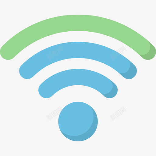 Wifi旅行48平坦图标svg_新图网 https://ixintu.com Wifi 平坦 旅行48