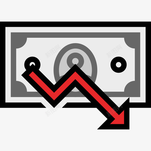 钱搜索引擎优化营销业务财务线性颜色图标svg_新图网 https://ixintu.com 搜索引擎优化营销业务财务 线性颜色 钱