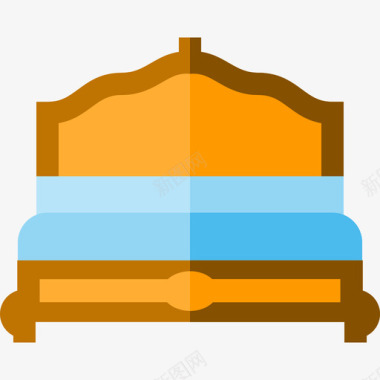 床复古装饰8扁平图标图标