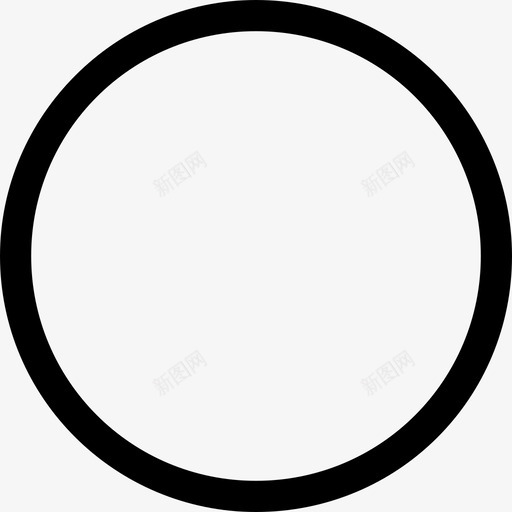圆直径半径图标svg_新图网 https://ixintu.com 半径 圆 环 直径