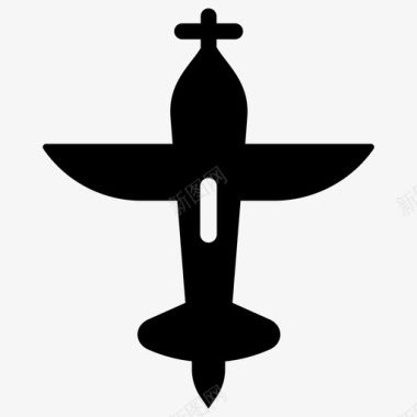 飞机喷气式飞机军用喷气机图标图标