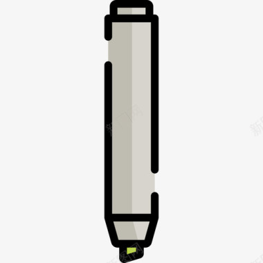 荧光笔缝16线颜色图标图标