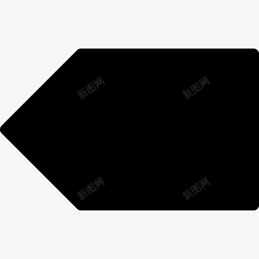 左箭头箭头41填充图标svg_新图网 https://ixintu.com 填充 左箭头 箭头41