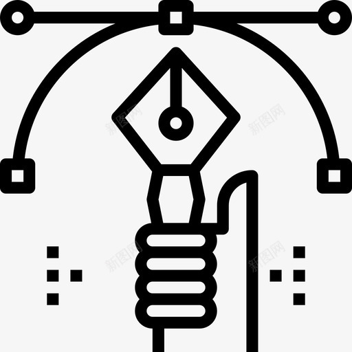 向量网页36线性图标svg_新图网 https://ixintu.com 向量 线性 网页设计36