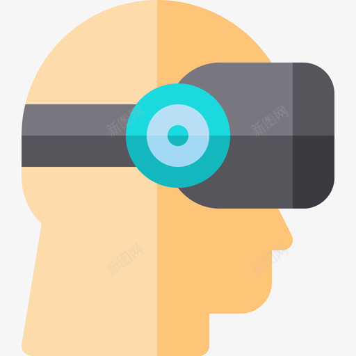 虚拟现实虚拟现实24平面图标svg_新图网 https://ixintu.com 平面 虚拟现实 虚拟现实24