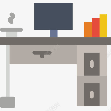 办公桌8户公寓图标图标