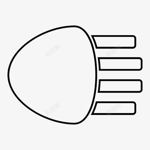 灯聚光灯作业机具图标svg_新图网 https://ixintu.com 作业机具 灯 聚光灯