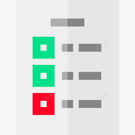 列表事件6扁平图标svg_新图网 https://ixintu.com 事件6 列表 扁平