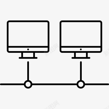 网络设备20线路128px图标图标
