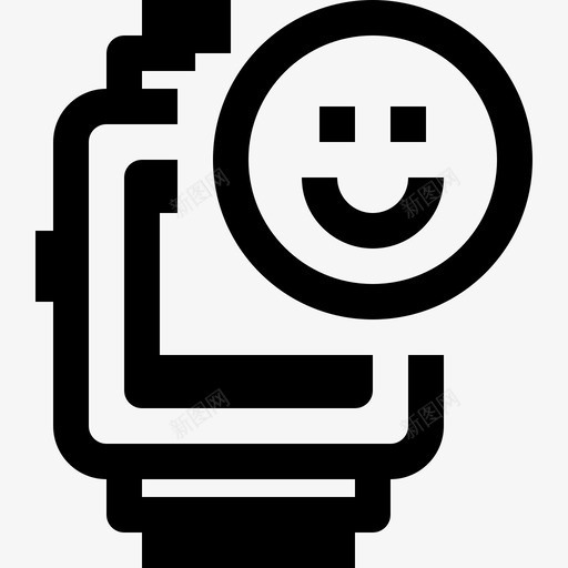 智能手表智能手表功能线性图标svg_新图网 https://ixintu.com 智能手表 智能手表功能 线性