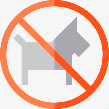 禁止携带宠物禁止信号禁止携带图标图标