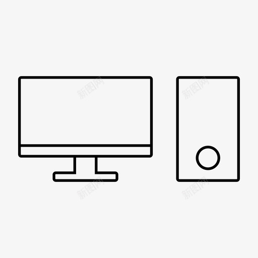 计算机cpu在线图标svg_新图网 https://ixintu.com cpu 在线 工作 市场营销 技术 用户界面 网页设计 计算机