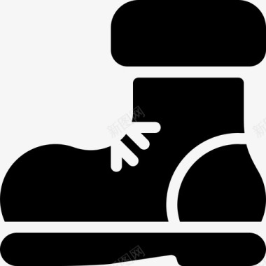 雪地靴鞋类防护图标图标