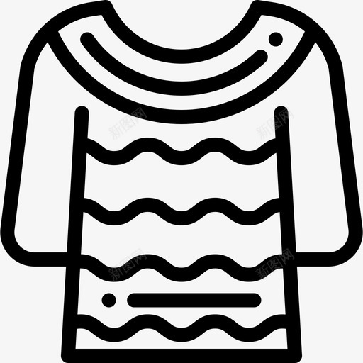 衬衫冬装7件直筒图标svg_新图网 https://ixintu.com 冬装7件 直筒 衬衫