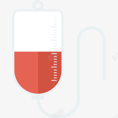 输血医疗卫生扁平图标图标