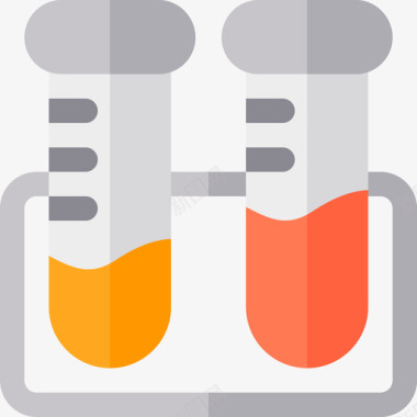 试管回学校27扁平图标图标