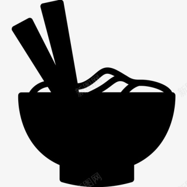 面条中国食物图标图标