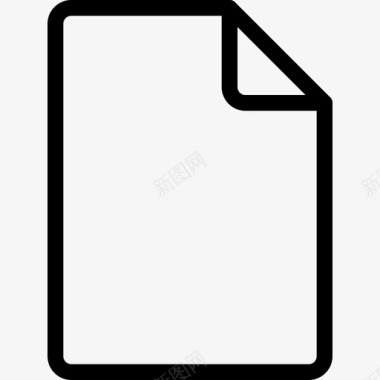 空白文件文档空图标图标