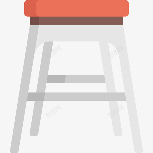 椅子家用电器2扁平图标svg_新图网 https://ixintu.com 家用电器2 扁平 椅子