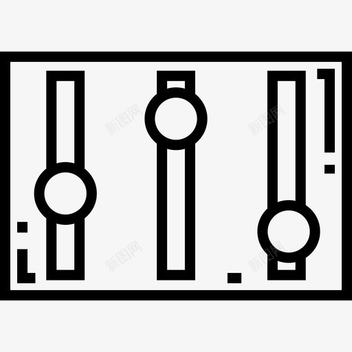 控制网络13线性图标svg_新图网 https://ixintu.com 控制 线性 网络13