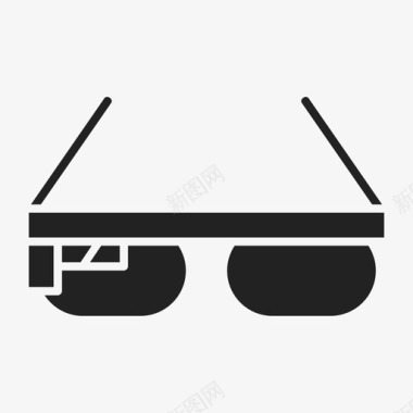 谷歌眼镜电脑数码图标图标