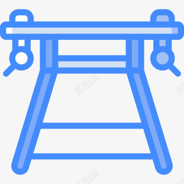 工作台工具29蓝色图标图标