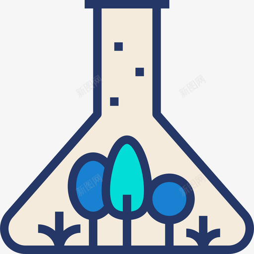 科学环境9线性颜色图标svg_新图网 https://ixintu.com 环境9 科学 线性颜色