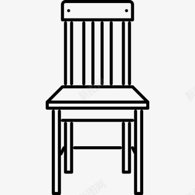 椅子家具42直线型图标图标
