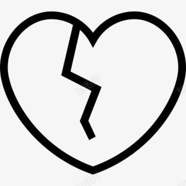 破碎的心爱情浪漫5直系图标图标