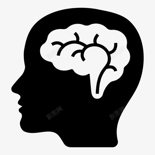智力大脑头脑图标svg_新图网 https://ixintu.com 人 创新 大脑 头脑 智力