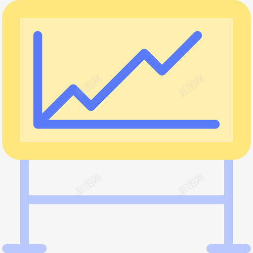 折线图seo56扁平图标svg_新图网 https://ixintu.com seo56 扁平 折线图