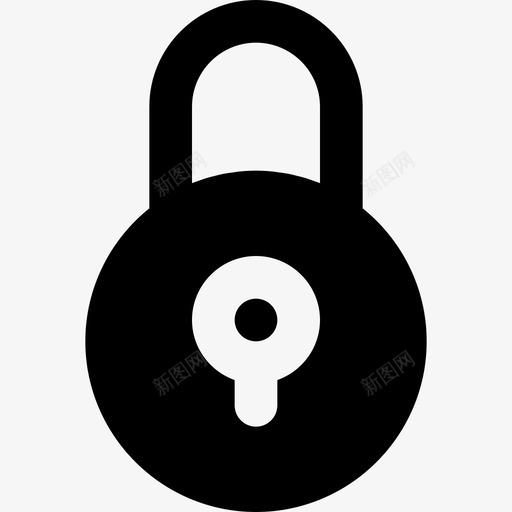 挂锁必需品13填充图标svg_新图网 https://ixintu.com 填充 必需品13 挂锁