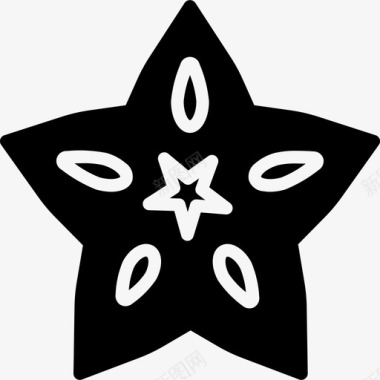 星果美食2填充图标图标