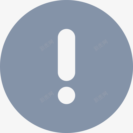 Warning Circle Iconsvg_新图网 https://ixintu.com Warning Circle Icon